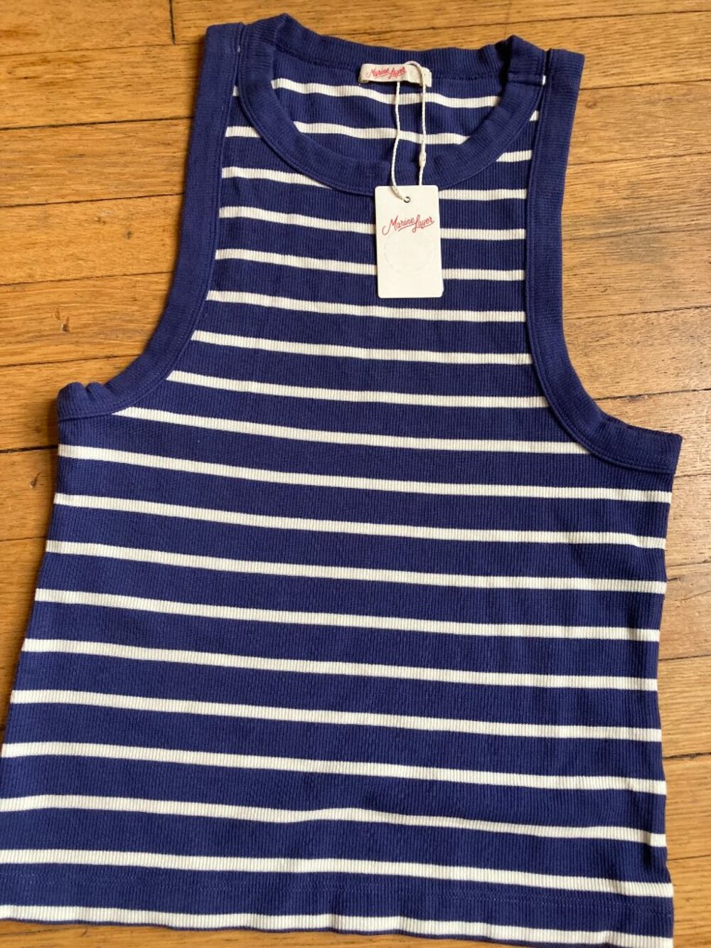 Lexi Rib Sun In High Neck Crop Tank - Picture 2 of 4